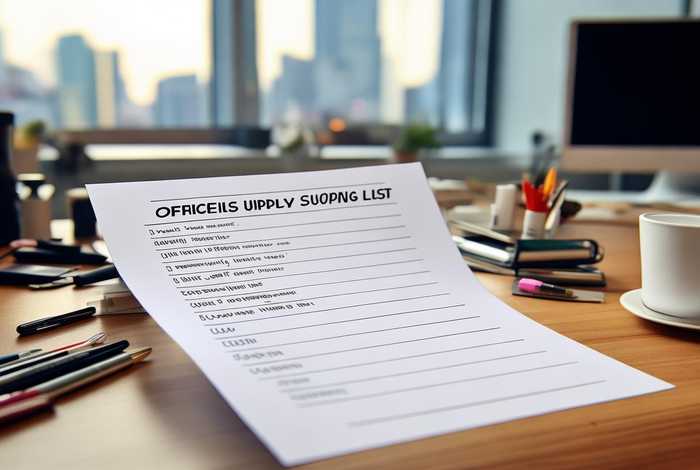 办公室生活用品采购清单 - 办公室生活用品采购清单怎么写