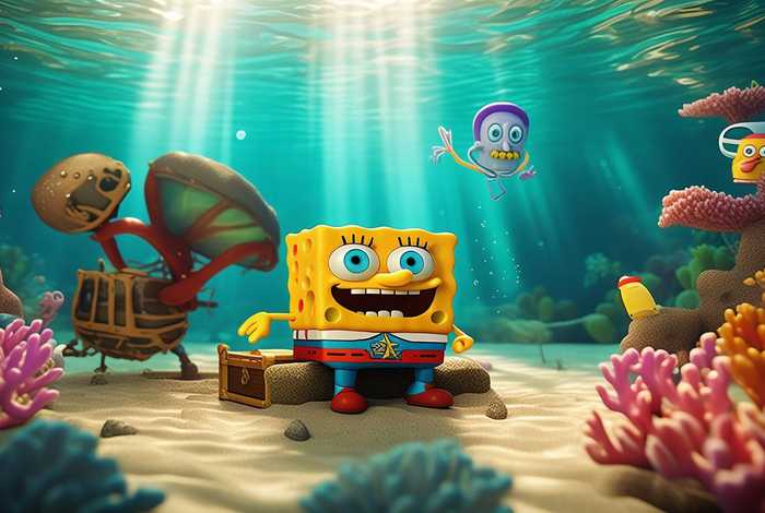海绵宝宝海底生活游戏 - 海绵宝宝海底生活游戏攻略