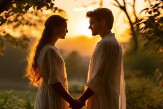 夫妻两个人的图片（夫妻两个人的图片唯美）