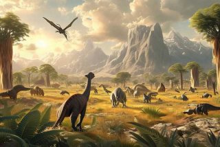 恐龙生活在什么地方图片大全，恐龙生活在什么地方视频