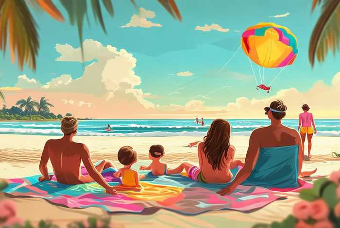 画一幅假期生活画图片、画一幅假期生活画图片大全