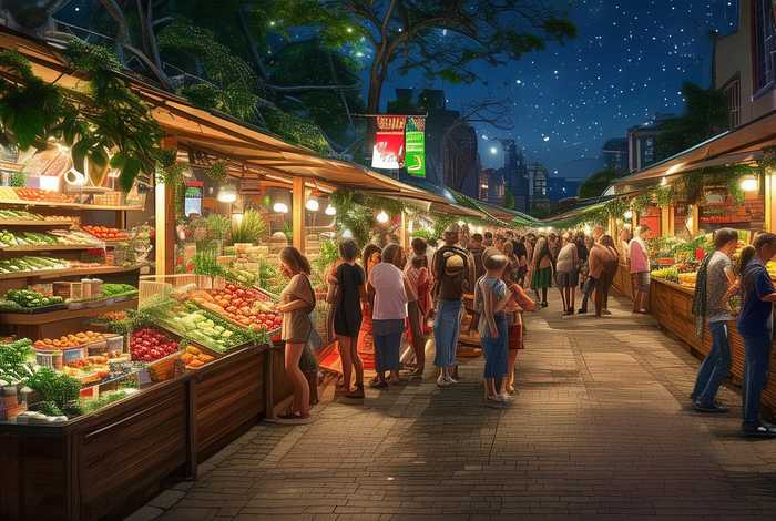 健康夜市主题、健康夜市主题活动方案