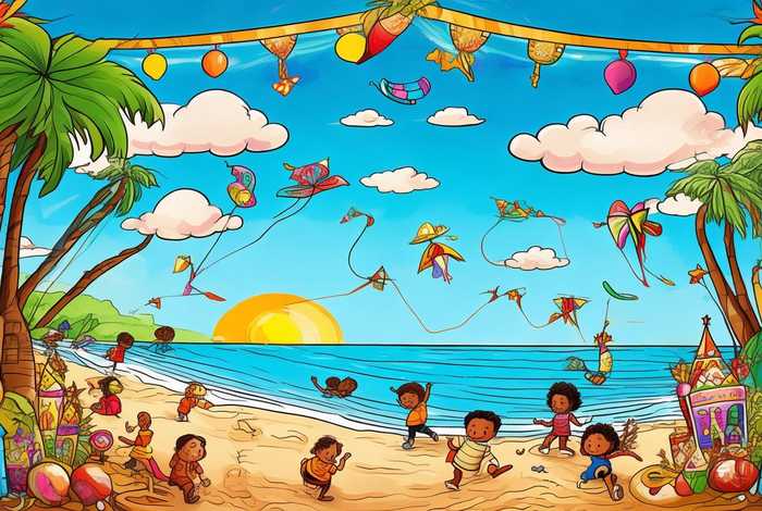 多彩的假期生活手抄报怎么画；多彩的假期生活手抄报怎么画图片