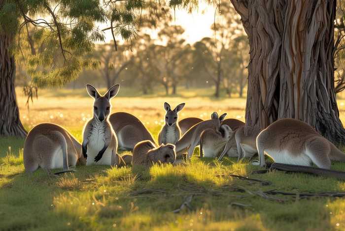 袋鼠生活在哪一个地方、袋鼠生活在哪一个地方呢