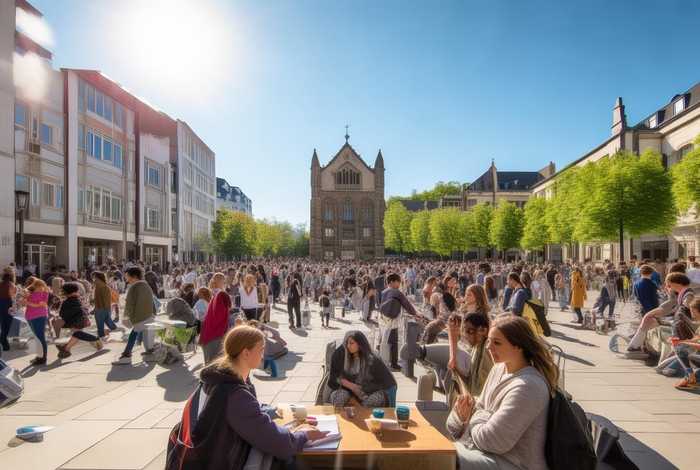 德国大学生活ppt；德国大学生活费