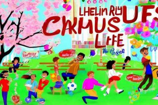 多姿多彩的校园生活手抄报 - 多姿多彩的校园生活手抄报图片