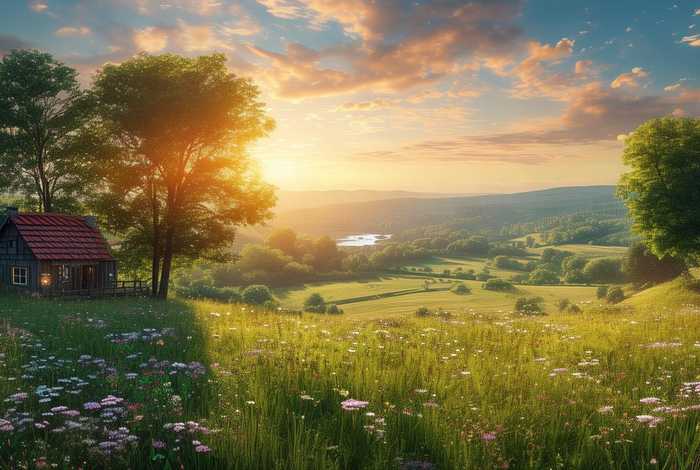 关于田园生活作文的开头结尾；关于田园生活作文的开头结尾摘抄