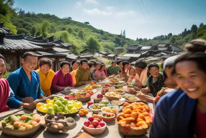 朝鲜人民的幸福生活图片（朝鲜人民的幸福生活图片高清）