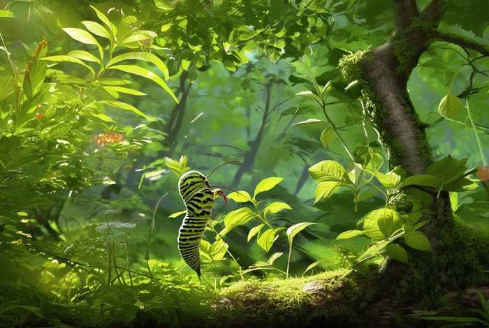 毛毛虫生活在哪里吃什么 毛毛虫生活在什么样的环境里