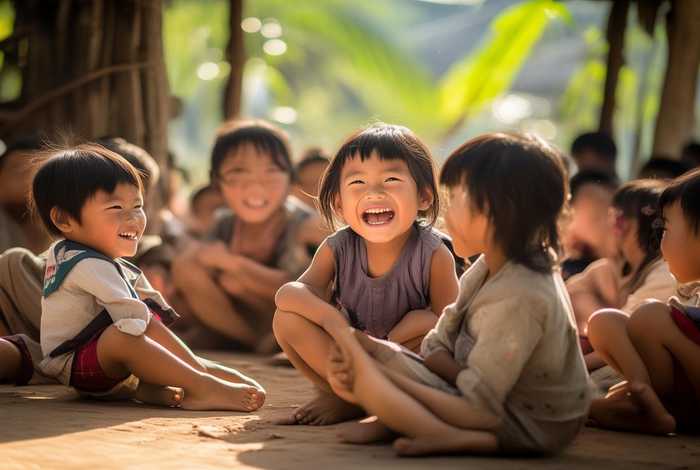 老挝的生活和老挝学校；老挝的日常生活