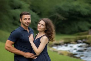 夫妻照相姿势；夫妻照相姿势图片大全