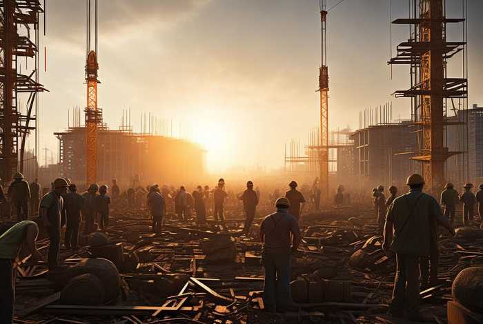 忙碌的生活很充实的说说工地；工地忙碌的生活很充实的说说工地