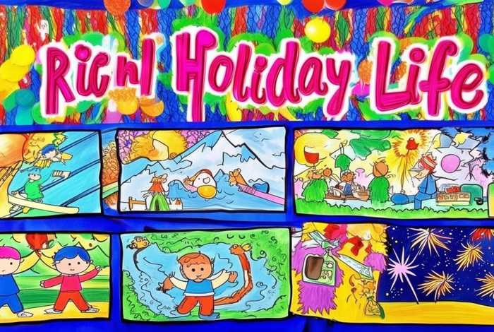 丰富的假期生活手抄报内容怎么写，丰富的假期生活手抄报内容怎么写三年级