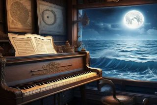 航海生活的一页钢琴曲，航海生活的一页钢琴曲是什么