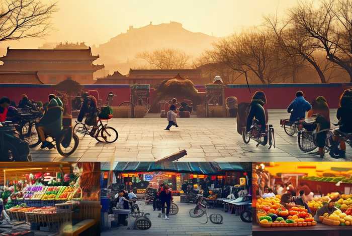北京人生活的一天（想象一下,北京人的一天是怎样生活的呢？）