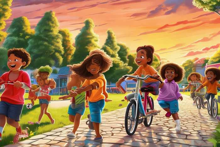 放学后课余生活儿童画 - 放学回家后,你的校外课余生活有哪些？