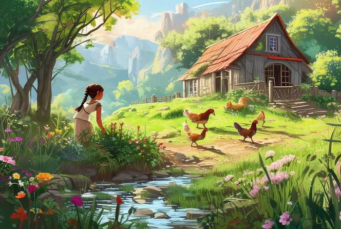 关于田园生活的作文四年级；关于田园生活的作文四年级300字