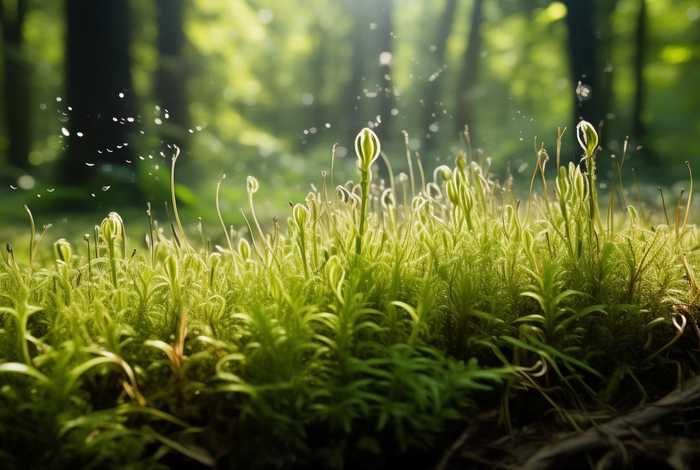 地钱生活史简图 - 地钱的生活史简图