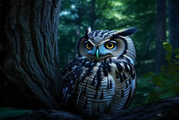 猫头鹰的生活日常（猫头鹰的生活日常图片）