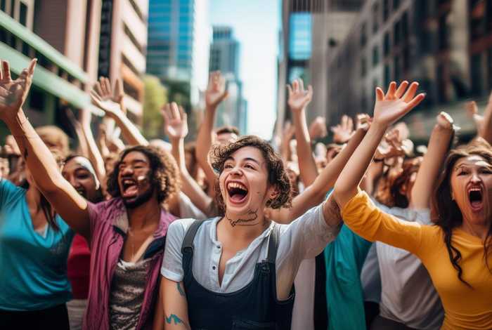 给生活点赞还是比耶；给生活比个耶下一句是什么