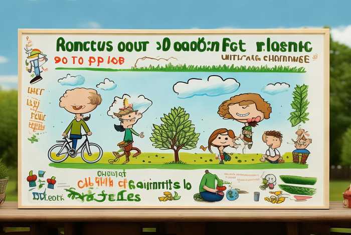 低碳生活海报；低碳生活海报简笔画