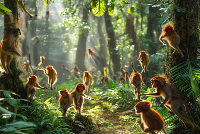 猴群生活的特性（猴群生活的特性是什么）