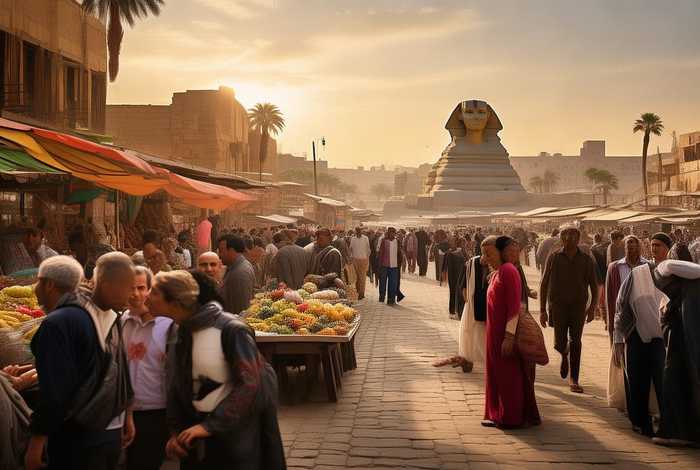 埃及人的生活水平如何，埃及人的生活水平图片