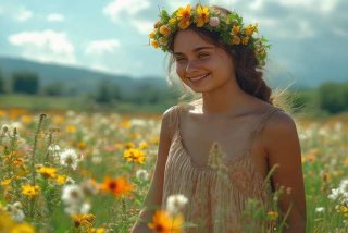 村花在农村的生活状态（农村里的村花）