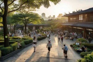 岭南生活部 广州南岭生活创意园