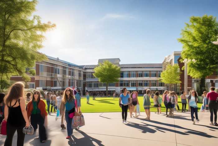 关于校园生活的英语作文高中（关于校园生活的英语作文高中开头）