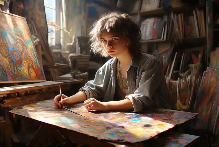 不是生活所迫谁愿意满身才华图；不是生活所迫谁愿意满身才华图片