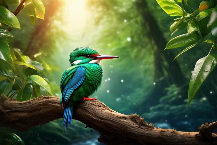 翠鸟是在哪里生活的 - 翠鸟是在哪里生活的呢