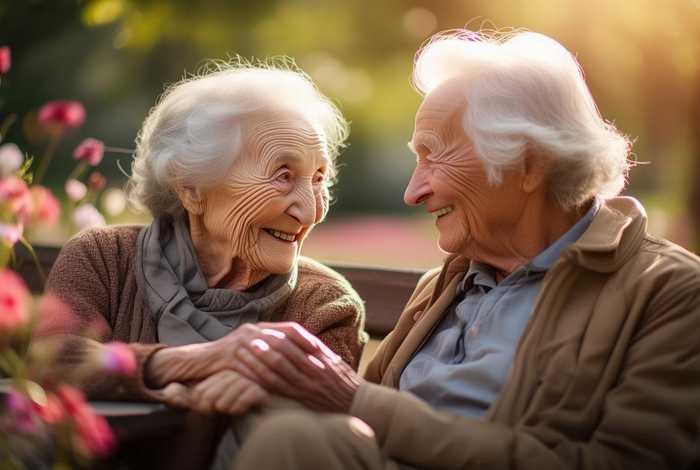 老年人谈恋爱的视频，老年人谈恋爱的视频素材