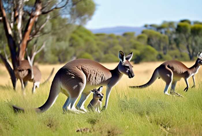 袋鼠的生活习性 - 袋鼠的生活特性