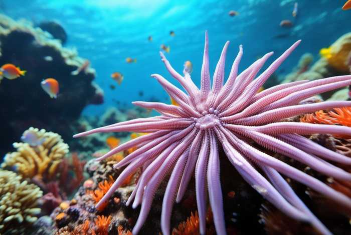 海星一般生活在哪里；海星生活在哪里画一画