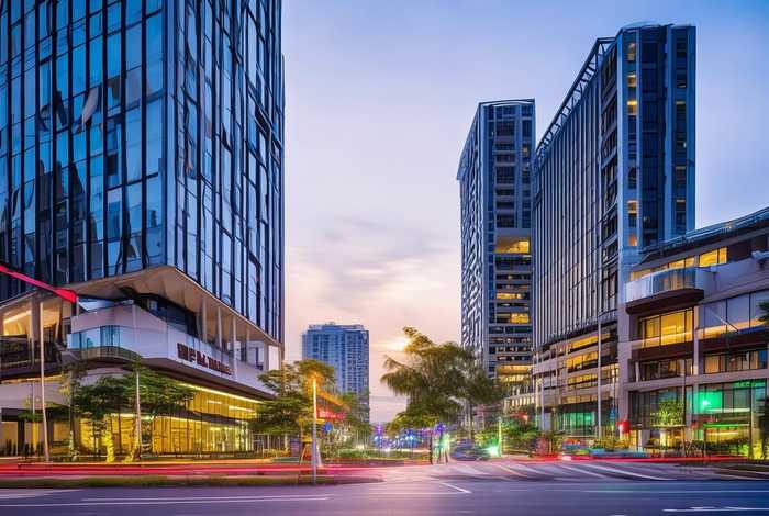 东莞塘厦万科生活广场图片，东莞塘厦万科生活广场图片全景