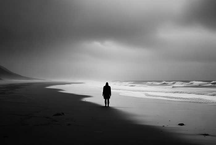 对生活绝望的图片（对生活绝望的图片配图）