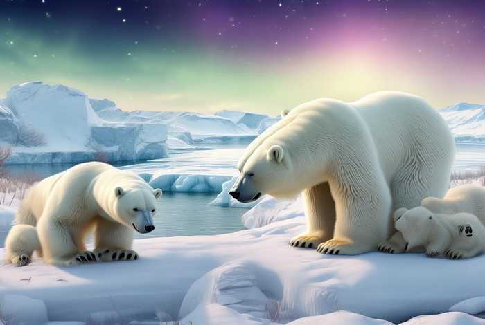 北极熊的生活视频大全 - 北极熊的生活视频大全集