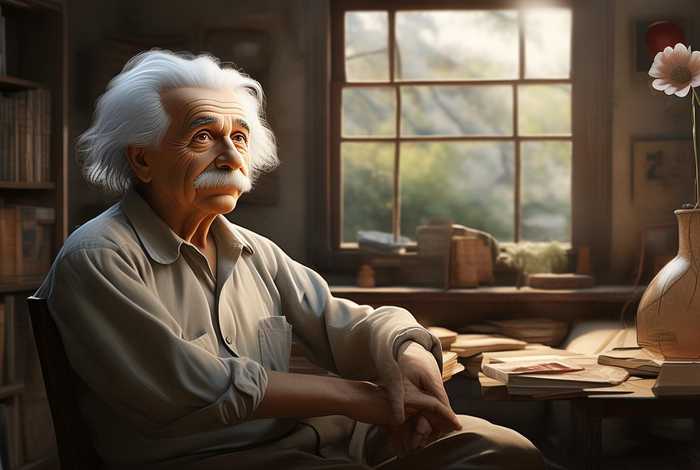 爱因斯坦生活很简朴的阅读短文，爱因斯坦简单低调的生活