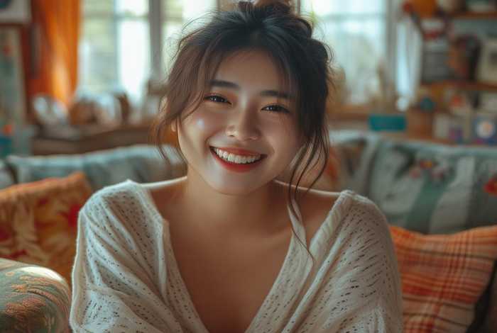 江珊妹妹生活照；江珊妹妹生活照片