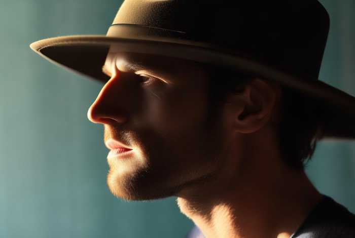 侧脸生活照男戴帽子（侧脸生活照男戴帽子好看吗）