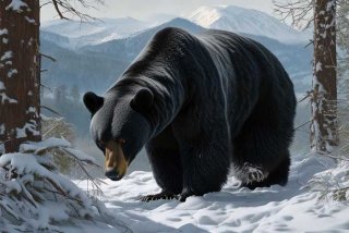 大黑熊生活在哪里 - 大黑熊生活在哪里图片