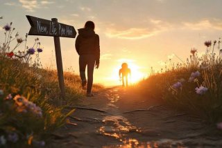 今天我开始新的生活我选择的道路，今天我开始新的生活我选择的道路英语