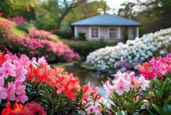 杜鹃花与生活的关系 - 杜鹃花与生活的关系图