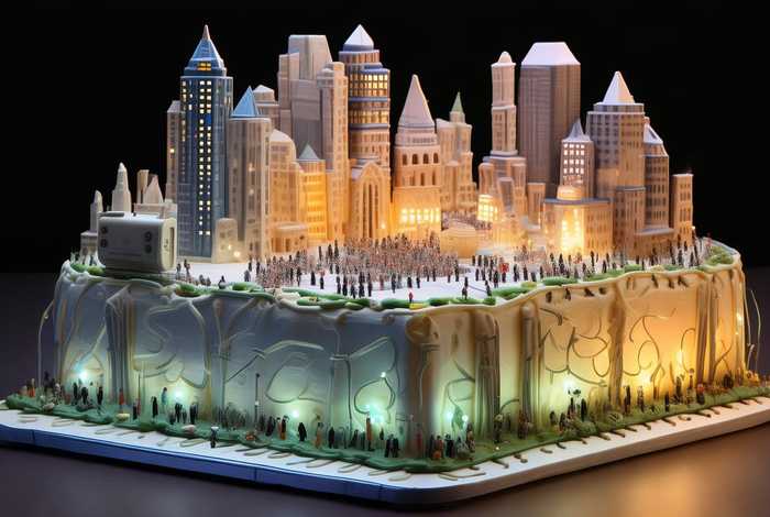 监控人生 - 监控人生日蛋糕图片