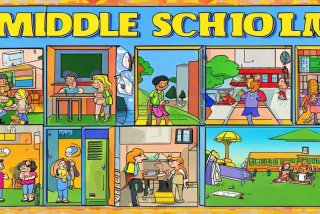 初中生活怎么画、初中生活怎么画手抄报