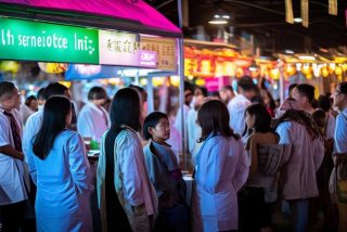 健康夜市义诊（健康夜市义诊活动新闻稿）