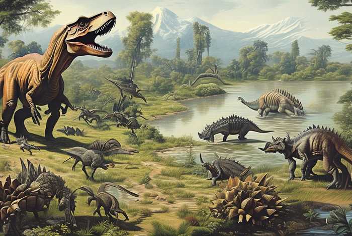 霸王龙生活的年代都有什么恐龙（霸王龙生活的年代都有什么恐龙呢）