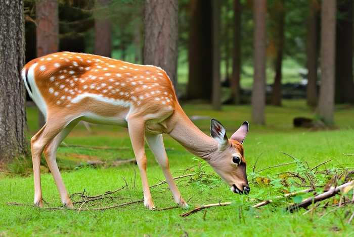 鹿生活在哪里,吃什么，鹿生活在哪里,吃什么东西
