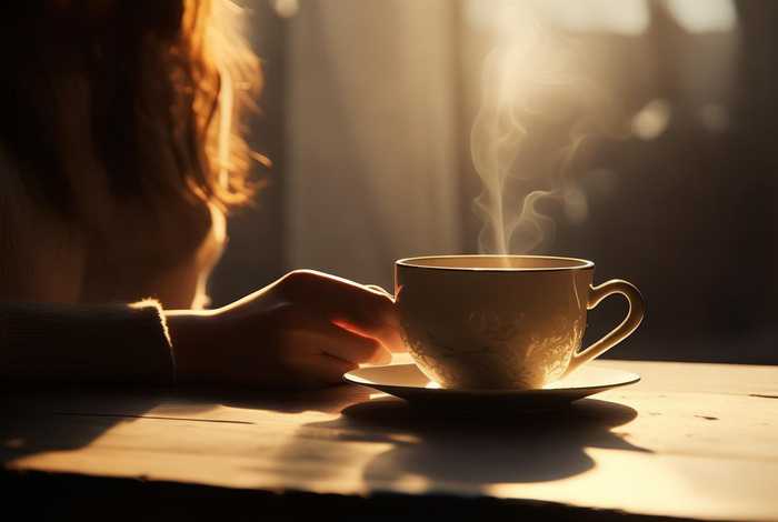 喝咖啡图片唯美图片，喝咖啡图片唯美图片伤感